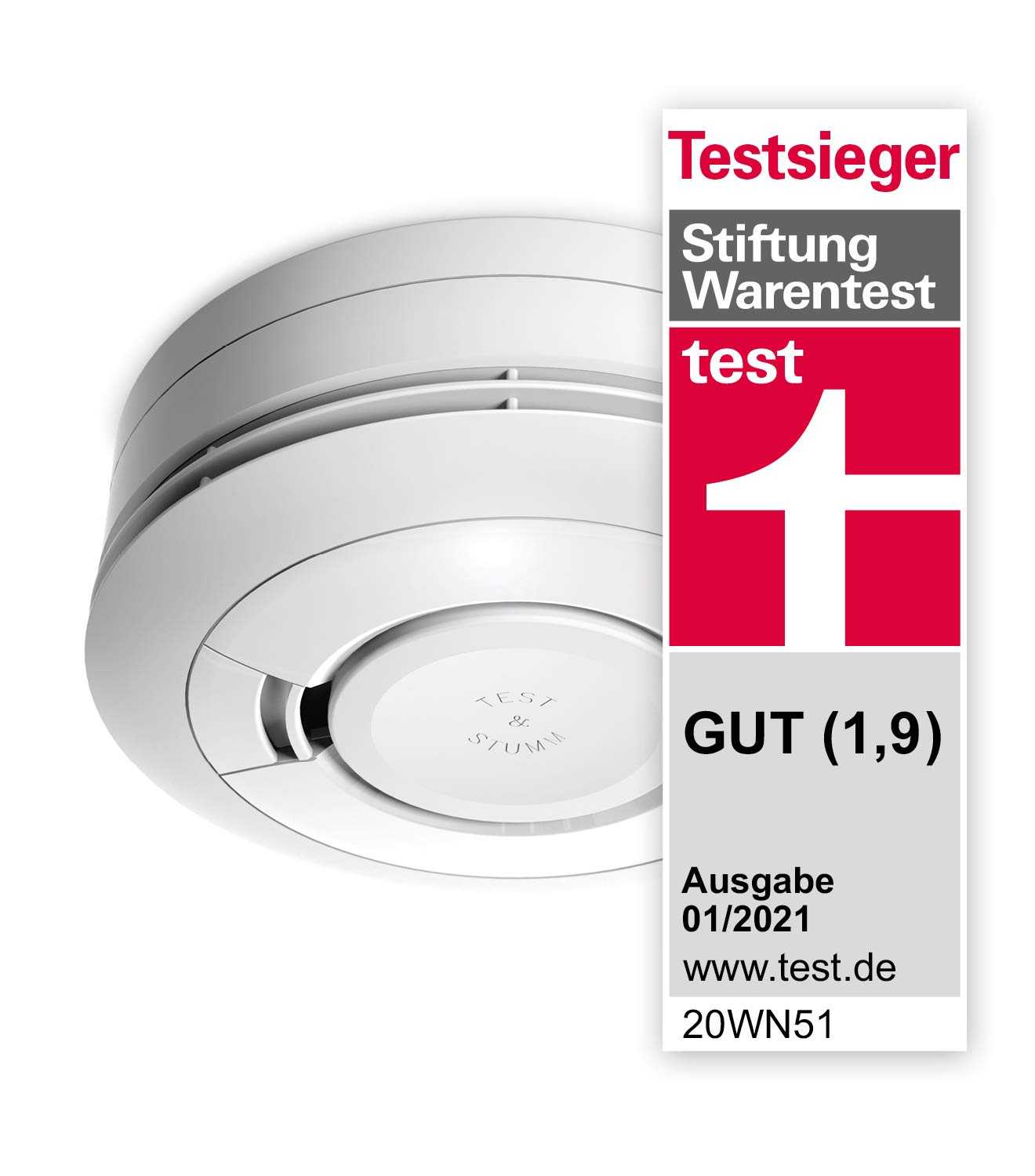 Ei Electronics Ei650i Rauchwarnmelder - Stand-alone-Gerät mit 10-jähriger Batterie, Testsieger Stiftung Warentest Mesch Shop Ei Electronics Ei650i Rauchwarnmelder - Stand-alone-Gerät mit 10-jähriger Batterie, Testsieger Stiftung Warentest Mesch Shop